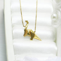 Origami Dinosaur Necklace
