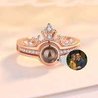 Personalized Photo Projection Ring