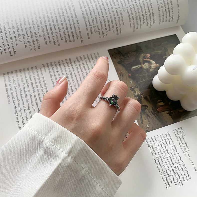 Timeless Crowned Love Ring