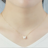 Pig Pearl Choker Necklace