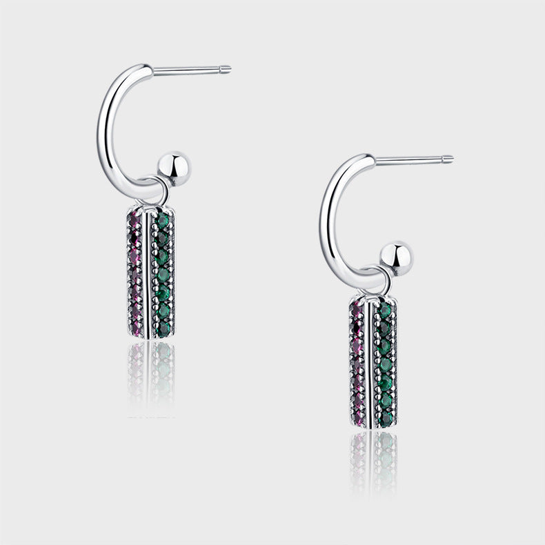Long Colorful Lovely Earring