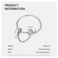 Heart Lock Snake Bone Bracelet Beads