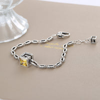 Large G Cubic Bracelet