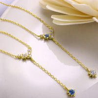 Five-pointed Star Y-shaped Tassel Necklace