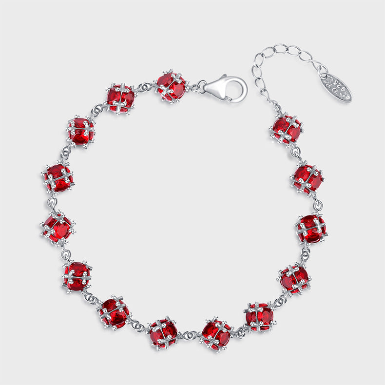 Red Lucky Ball Bracelet