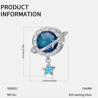 Starry Sky Blue Star Bead