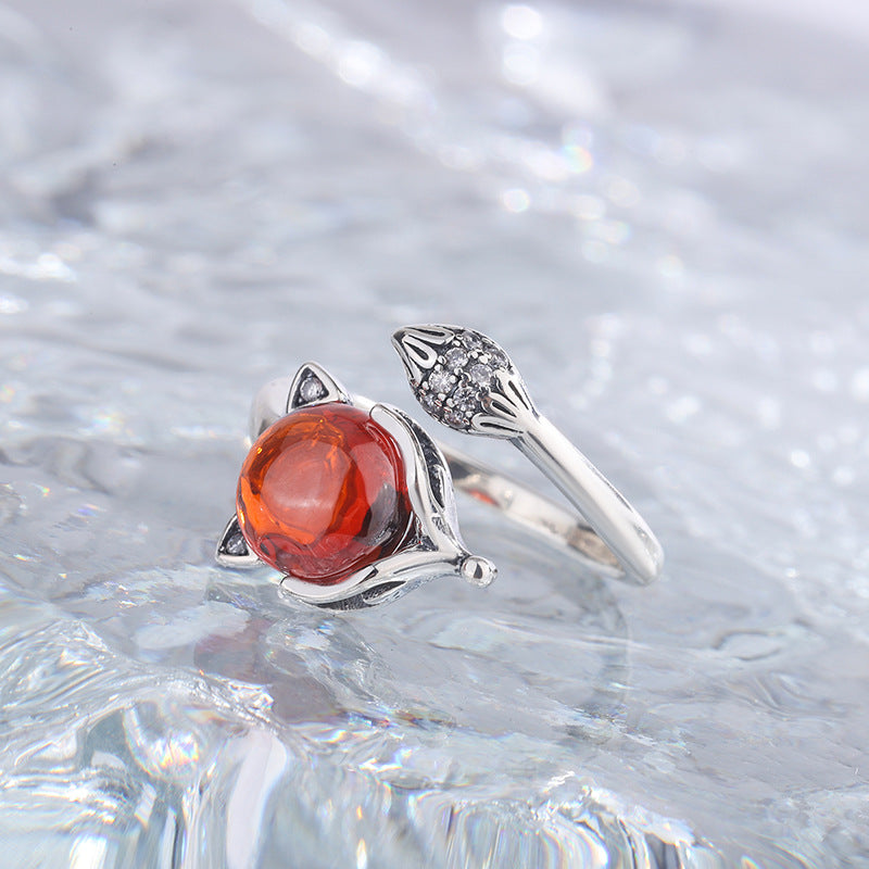 Vintage Ethnic Style Fox Ring