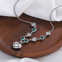 Green Love Splice Necklace