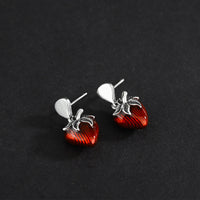 Simple Drip Strawberry Earring