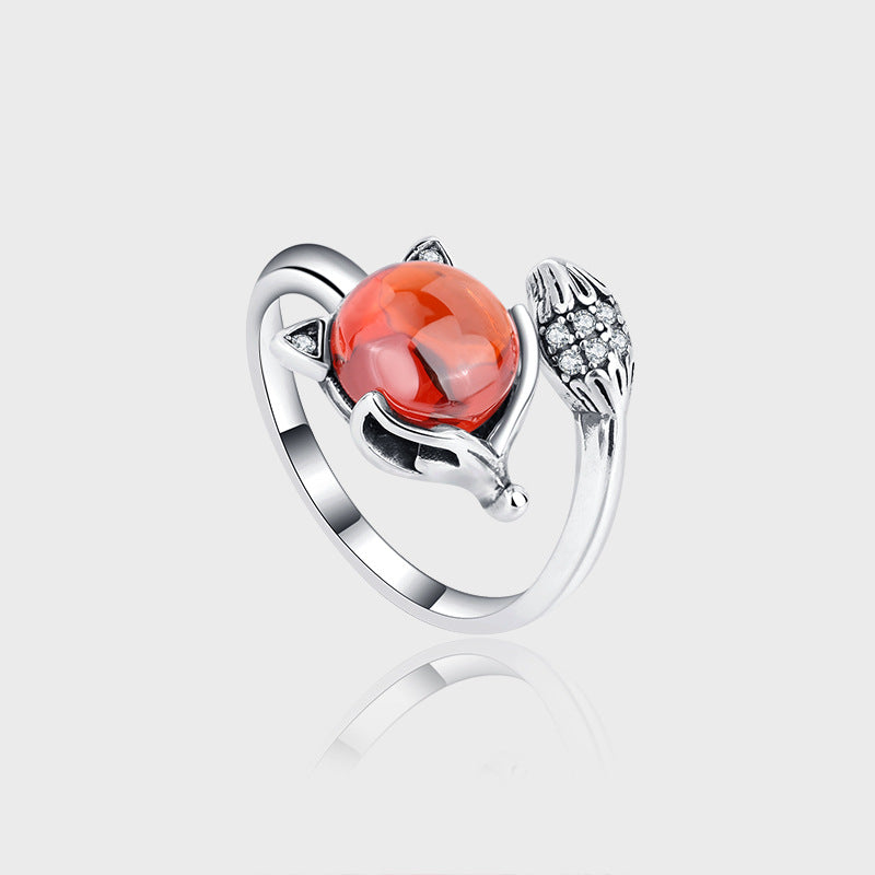 Vintage Ethnic Style Fox Ring