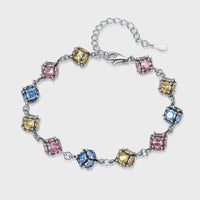 Colored Glass Balls Bracelet