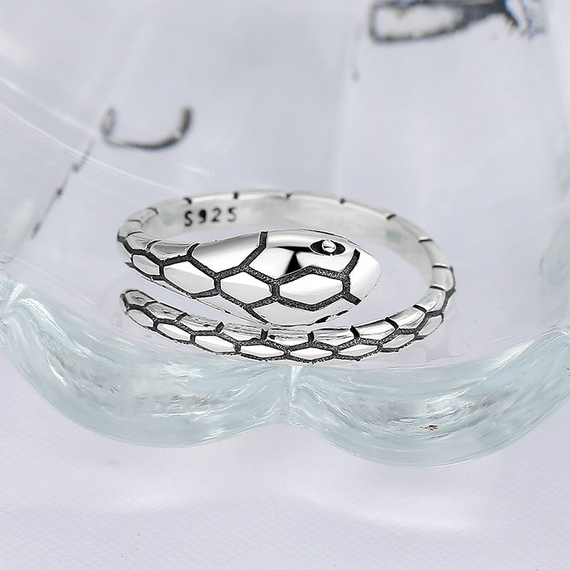 Vintage Snake Head Ring