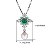 Vintage Pearl Blossom Necklace