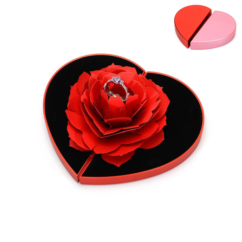 Heart-shaped Rose Gift Box
