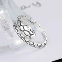 Vintage Snake Head Ring