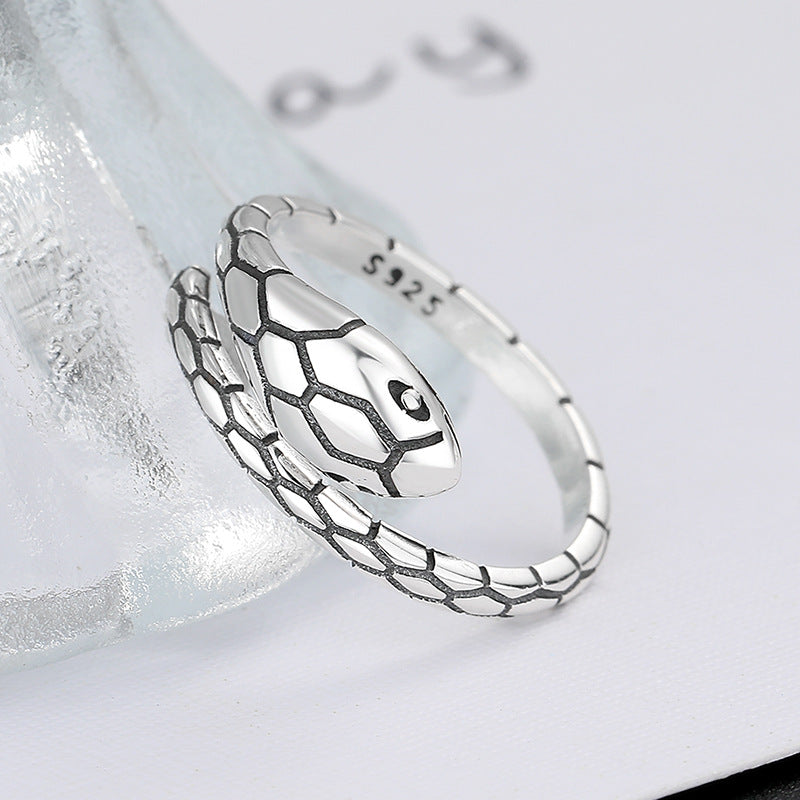 Vintage Snake Head Ring