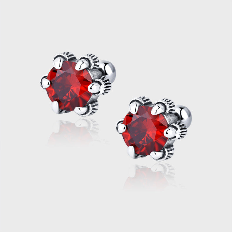 Hand Claw Screw Earrings