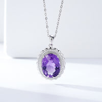 Royal Violet Radiance Necklace