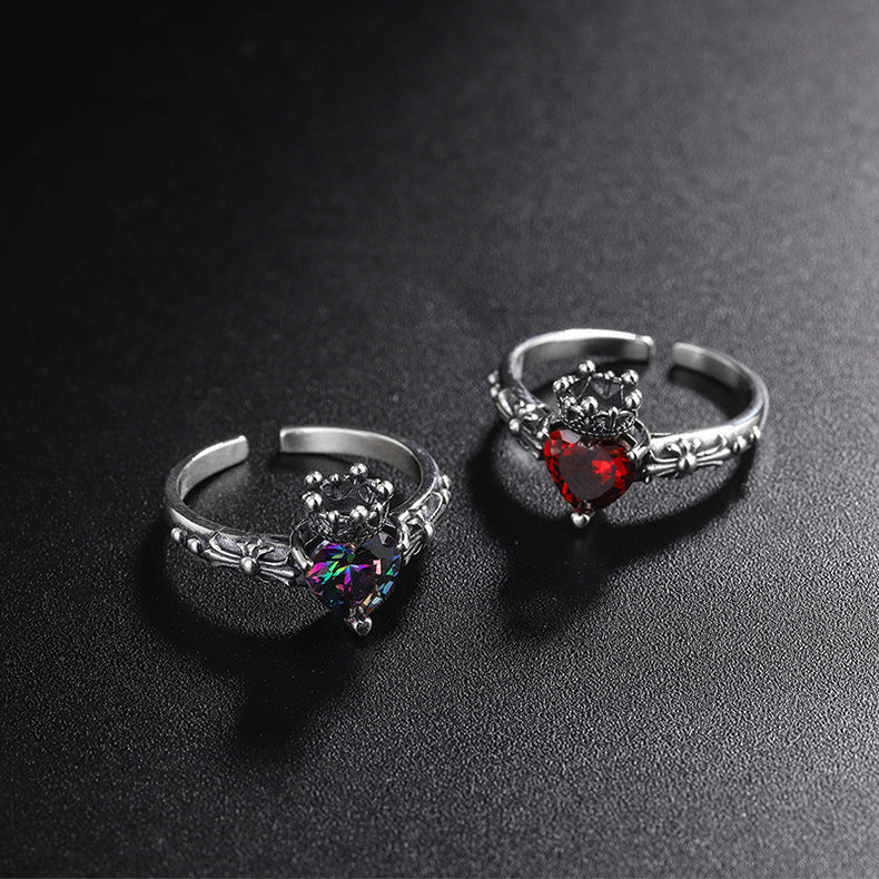 Timeless Crowned Love Ring