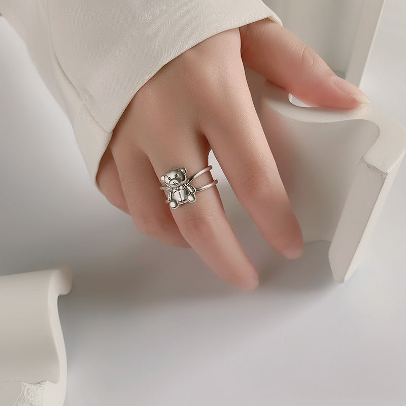 Cute Cartoon Bear Ring