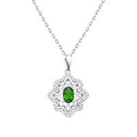 Vintage Hollow Eight-Star Necklace