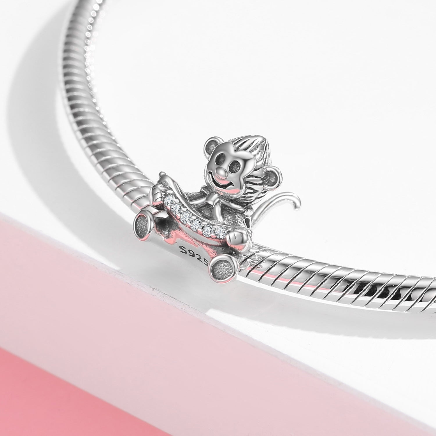 Monkey with Banana Bead