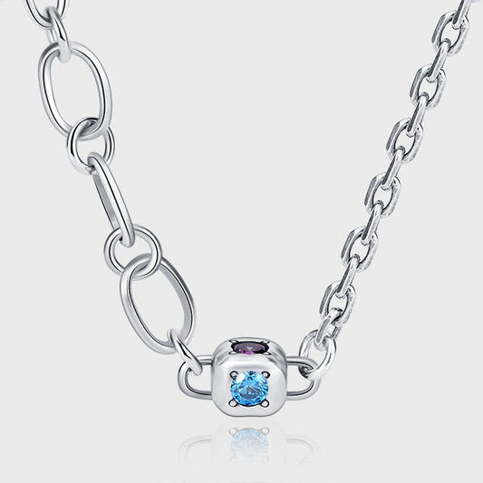 Splicing Chain Dice Necklace