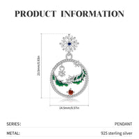 Christmas Snowflake Necklace