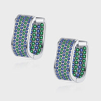 Stereo Square Earrings
