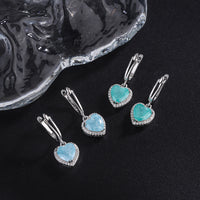 Onion Stone Love Earrings