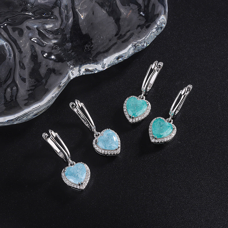 Onion Stone Love Earrings