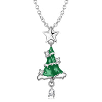 Christmas Tree Necklace