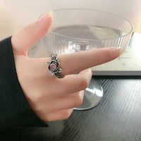 Red Rose Thorn Ring