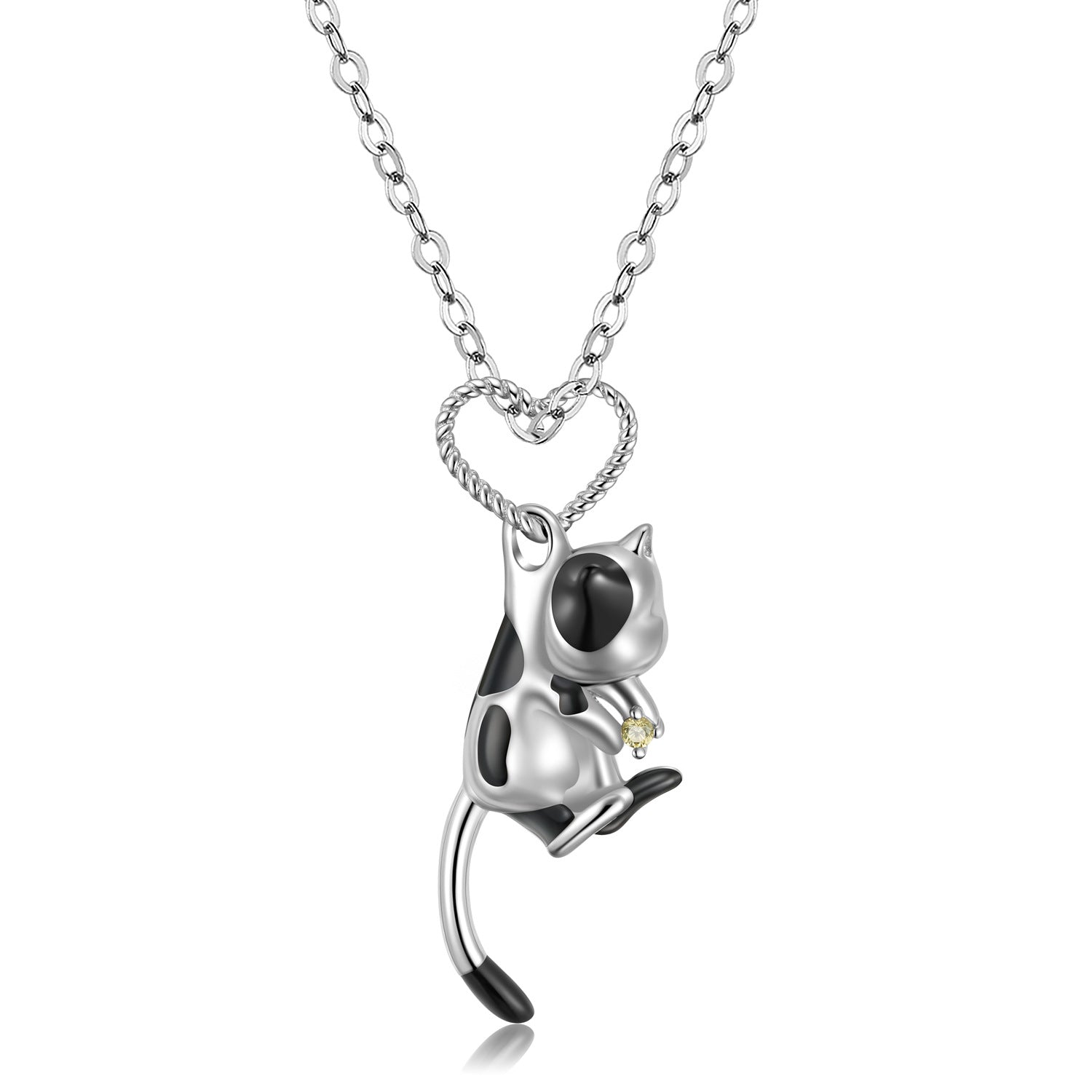 3D Cow Cat Necklace