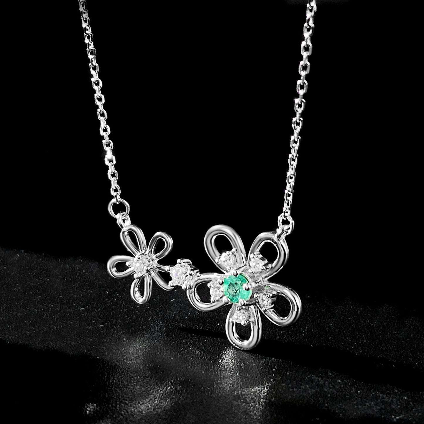 Flower-Shaped Grandmother's Necklace