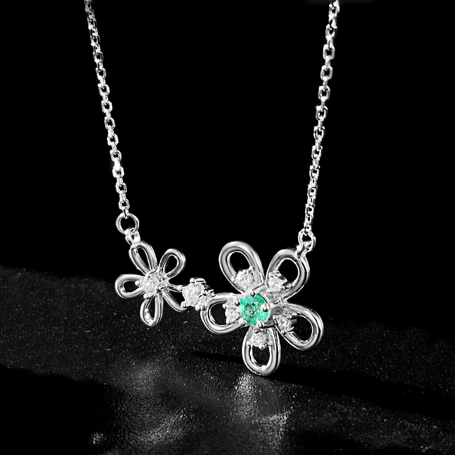 Flower-Shaped Grandmother's Necklace