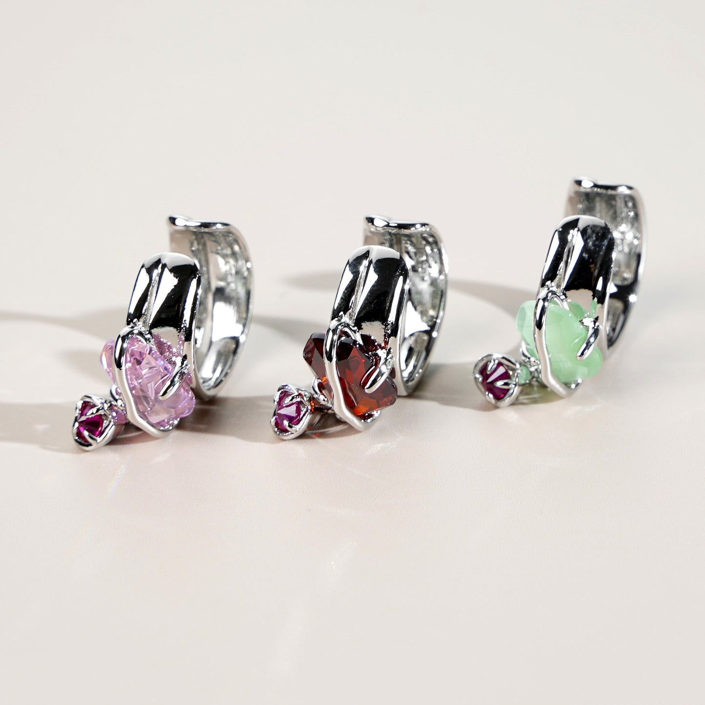 Peach Blossom Earring