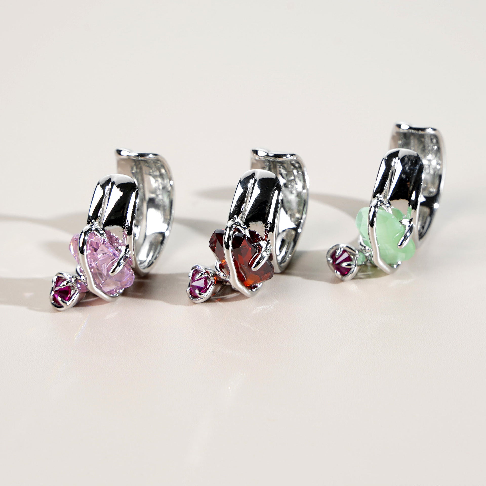 Peach Blossom Earring