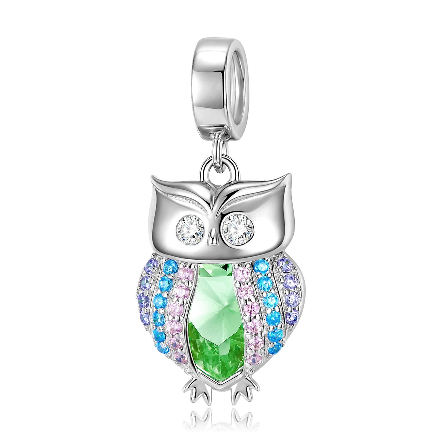 Green-bellied owl Bead