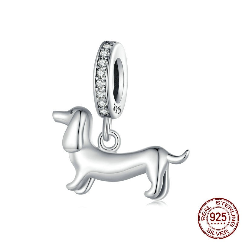 Cute Sausage Dog Beads