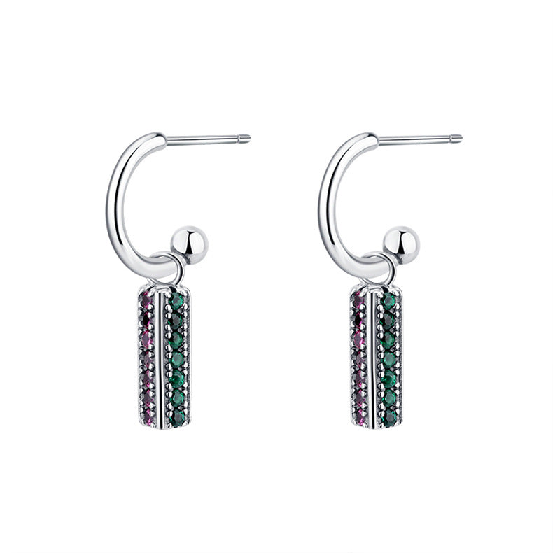 Long Colorful Lovely Earring