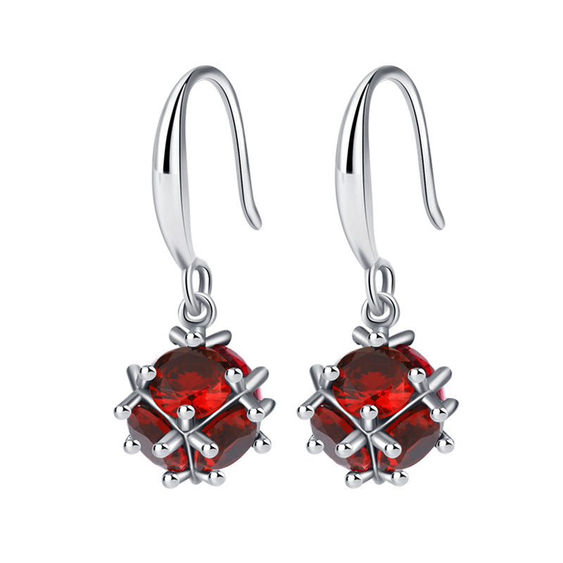 Tassel Needle Long Earrings