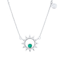 Bright Sun Emerald Necklace