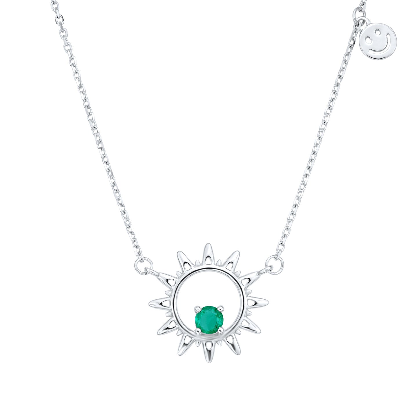 Bright Sun Emerald Necklace
