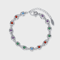 Four-Sided Rainbowly Dice Bracelet