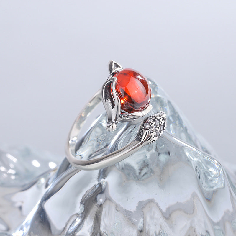 Vintage Ethnic Style Fox Ring