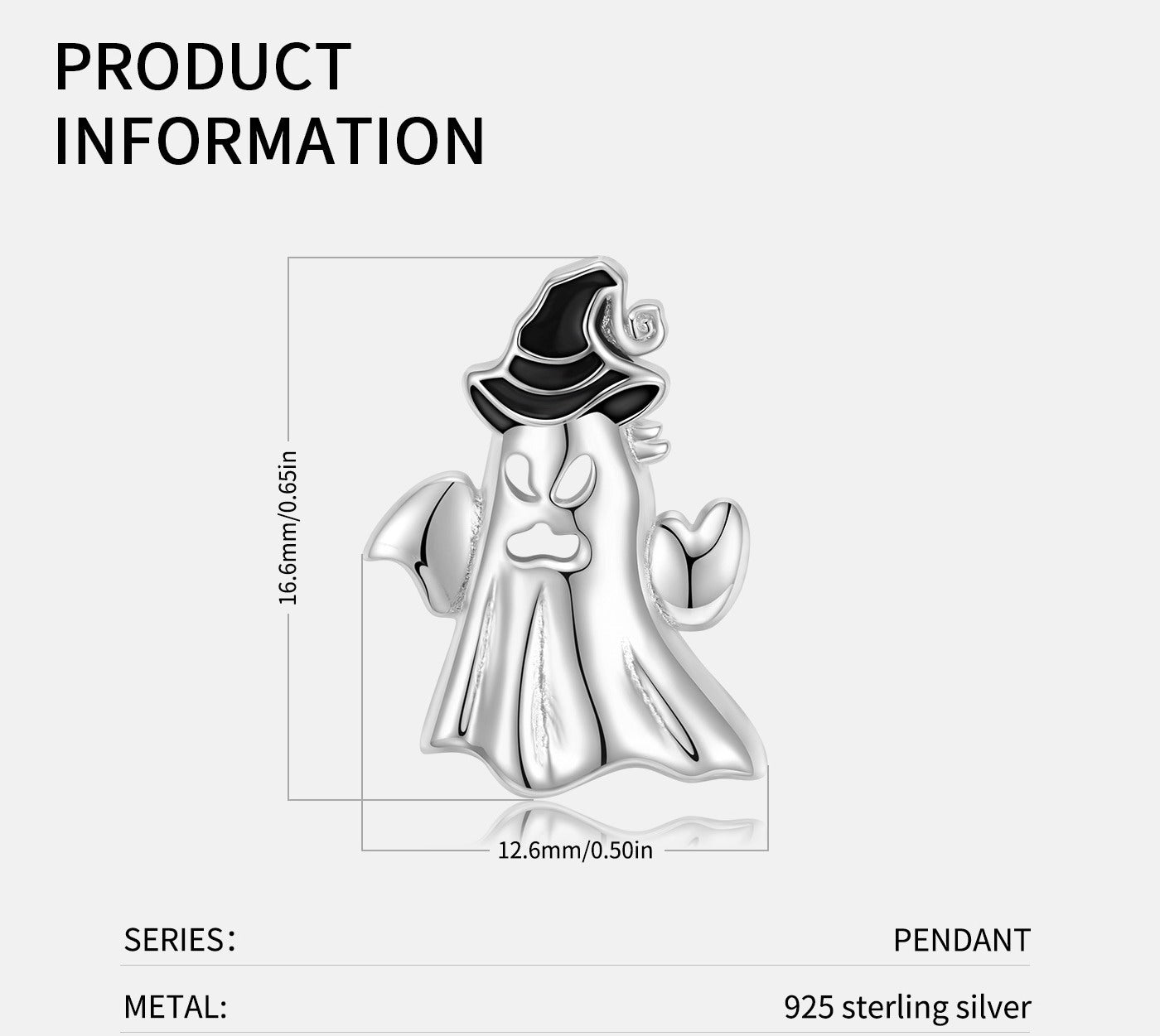 Halloween Scary Ghosts Necklace