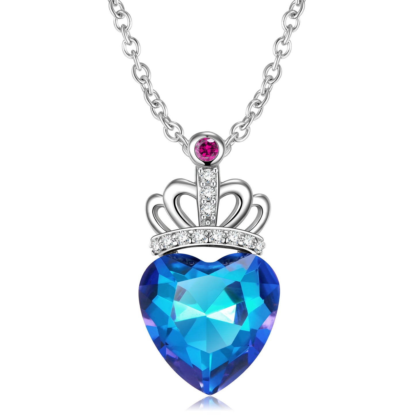 Heart Crown Necklace