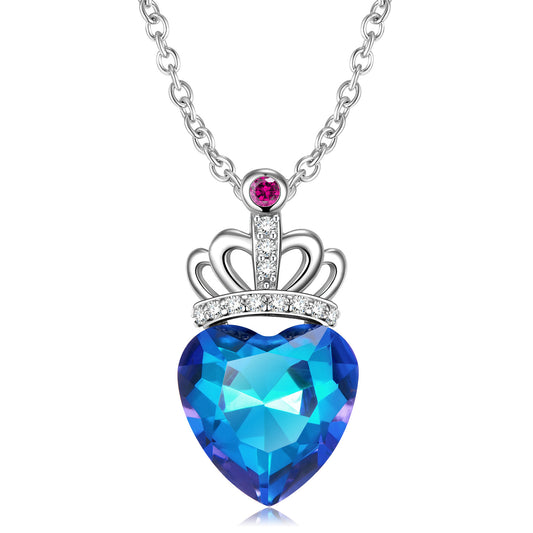 Heart Crown Necklace
