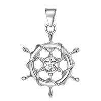 Rudder Wheel Necklace